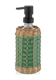 Resim The Mia Rattan Sıvı Sabunluk Yeşil 483 Ml 