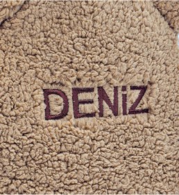 Resim PENGİ [ İSTEDİĞİNİZ İSMİ NAKIŞLA YAZIYORUZ ] Tavşan Sütlü Kahve 0-8 Yaş Çocuk Sırt Çantası, kreş Çantası 