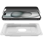 Resim Belkin iPhone 16/15/14 Pro Için Hayalet Cam Ekran Koruyucu (Kolay Hizalama Tepsili) Ova147Zz 