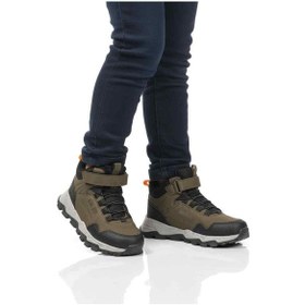 Resim Cool Haki Gri Cırtlı Erkek Çocuk Outdoor Bot Çok Renkli 