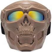 Resim Motosiklet Gözlükleri Kask Sürüş Gözlükleri Gözlükler Rüzgar Geçirmez Yüz Maskesi Gözlükler Gözlükler Motosiklet Gözlükleri Dayanıklı Renklikırmızı 