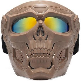 Resim Motosiklet Gözlükleri Kask Sürüş Gözlükleri Gözlükler Rüzgar Geçirmez Yüz Maskesi Gözlükler Gözlükler Motosiklet Gözlükleri Dayanıklı Renklikırmızı 