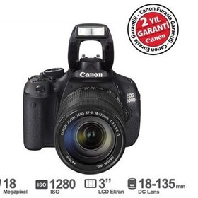 Resim Canon Eos 600D 18-135mm IS II 18 MP 3.0\ 