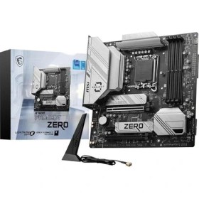Resim Msı B760M Project Zero Wıfı-6e Ddr5 Hdmı-Dp Pcıe 4.0 1700P Matx 