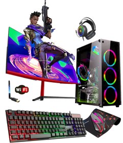 Resim Gamepage Rm55 I5-3470 16gb 500gb Hdd+256gb Ssd 4gb Gt730 23.8" Oyuncu Masaüstü Bilgisayarı 