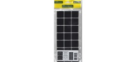 Resim Pacific 6030 Bl Yapışkanlı Keçe 30 mm x 30 mm Siyah 