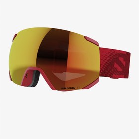 Resim Salomon Radium Unisex Kırmızı Kayak Gözlüğü 
