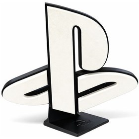 Resim Ps5 Logo Masaüstü Dekor Oyun Odası Aksesuarı Playstation Stil Dekoratif Obje Dayanıklı Tasarım 