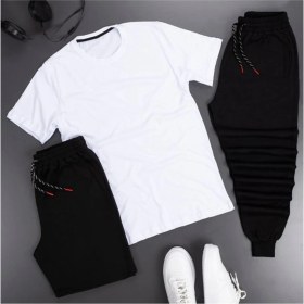 Resim Trendypassion 3'lü Unisex Spor Eşofman Takımı Kombini 
