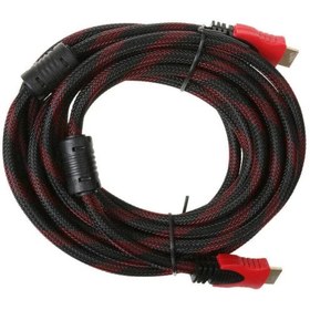 Resim Altın Uçlu 3 Metre Hdmi Kablo Kablosu Örgülü Korumalı Full Hd 