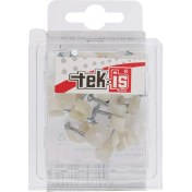 Resim Beton Çivili Kablo Tutucu, Kroşe No 2 ,25 Adet 