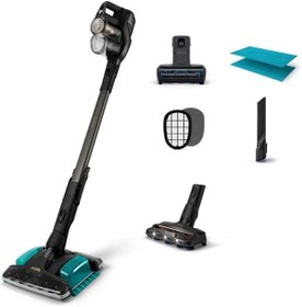 Resim Philips Evrekala Shop Kablosuz Dikey Süpürge Hem Silme Hem Süpürme 2'si 1 Arada Islak Ve Kuru Kullanım New 