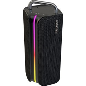 Resim Fulltech Fxs2 Taşınabilir Kablosuz Bluetooth Hoparlör Siyah | 120w Güç, Rgb Işık, Ipx4 , Tws, 8000mah 