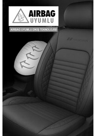 Resim İstanbul Serisi Deri Oto Koltuk Kılıfı Renault Fluence-megan 1-2-3-clio-symbol-tailant-toros 