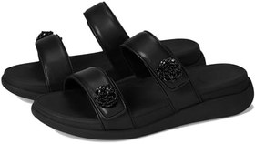 Resim Kadın Terlik IW5-090/675 FitFlop F-MODE GO Beadie-Button Adjustable Two-Bar Slides 