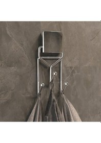 Resim Decorev Dc-543 Dekoratif Banyo Mutfak Üçlü Havlu Askısı Çok Renkli 