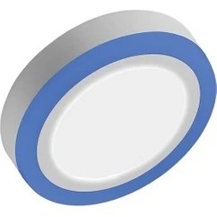 Resim Perium Çift Renkli 24W Led Panel Aydınlatma 18W Beyaz 6W Mavi 