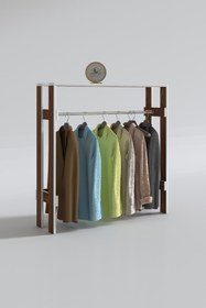 Resim Kenzlife Giysi Dolabı Casim 100*100*25 Cvz Askılık Ayakkabılık 