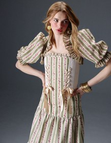 Resim Rosewood Floral Bolero Üst - XS/S 