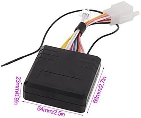 Resim Evrensel Motosiklet 2 Yönlü Alarm Sistemi, Motosiklet İki Yönlü Alarm Sistemi Titreşimli Sesli Uyarı LCD Uzaktan Kumanda Hırsızlık Önleme Soygun Enerji Tasarrufu 