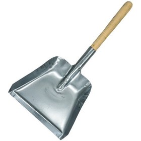 Resim Metal Mini Faraş Çöp Küreği Ahşap Saplı 