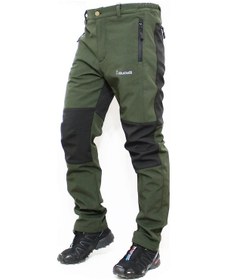 Resim Mudwill Kışlık Polarlı Softshell Erkek Pantolon Haki 
