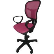 Resim Yıldızsit Depar Çalışma Koltuğu Pembe 