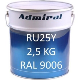 Resim Admiral Ru25y Metalik Gümüş 9006 2,5 Kg 