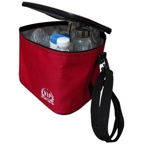 Resim Vip Soğutucu Termos Çanta 11 L Plaj Tipi Buzluk Termos Kırmızı 