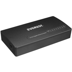 Resim Everlink Esw-808 8 Port 10-100-1000Mbps Gigabit Ethernet Masaüstü Ethernet Switch Hub 