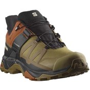 Resim Salomon X Ultra 4 Erkek Gore Tex Koşu Ayakkabısı Salomon0392 Kahverengi/yeşil Kahverengi - Yeşil 