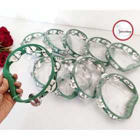 Resim Gelincimherşey 10’lu Koyu Yeşil Plastik Zilli Tef 