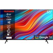 Resim Telefunken XU55GA660S 55"-140CM ULTRAHD 4K GOOGLE TV 