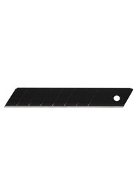 Resim Vıptec Siyah Maket Bıçağı Yedeği 18 Mm 10 Adet Vt875002 
