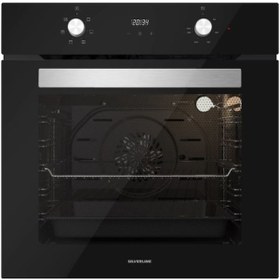 Resim Silverline BO6502B02 - CS5335B01 Siyah Cam Ankastre Set 