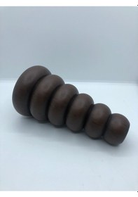 Resim PLASTİK 18 CM CEVİZ M8 VİDALI,BERJER MOBİLYA AYAĞI (4 ADET) 