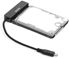 Resim DARK DK-AC-DSE210, Storex E210 2.5" USB 3.1 Type-C SATA I/ II / III SSD / SSHD / HDD Disk Kutusu 