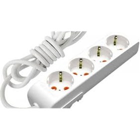 Resim Mutlusan Rı-tech 4lü Topraklı 1 Metre Grup Priz 001 175 410002 01 00 Standart 