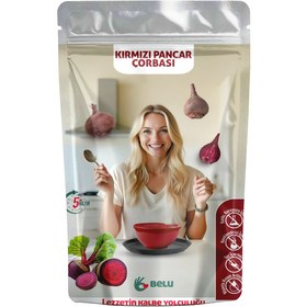 Resim Belu Gıda Atölyesi Kırmızı Pancar Çorbası 60 gr (4 Porsiyon) Pestisitsiz - Bebek, Çocuk ve Yetişkin Beslenmesine Uygun 