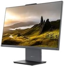 Resim LENOVO ThinkCentre Neo 50A i7 13620H 40GB DDR5 4TB SSD 27" FHD IPS W11P Siyah All in One PC & PER4 