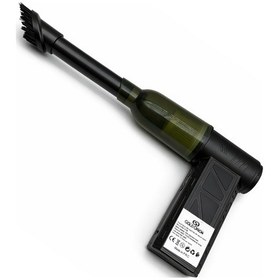 Resim R-400 Mini Şarjlı Hava Üfleyici Ve Vakumlu El Süpürgesi - 110.000 Rpm Güçlü Motor, Led Işıklı, 2'si 1 Arada 1 Adet 