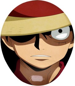 Resim Monkey D Luffy Face Baskılı Bilek Destekli Mouse Pad Mousepad 
