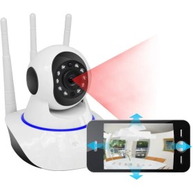 Resim Rivera Tech Rvrstr4 KS-515 Gece Görüşlü Wi-Fi Bebek Güvenlik Kamerası 