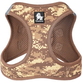 Resim Camo Step-In Kahverengi Köpek Göğüs Tasması - XXXS 