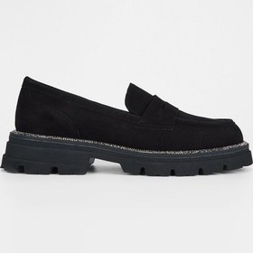 Resim Valmenti Kadın Siyah Süet Hakiki Deri Casual Bot 775 5004 Bn Ayk Sk23/24 Siyah 