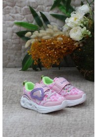 Resim Kinetix Ruby Pu 3pr Anatomik Işıklı Kız Çocuk Ayakkabı 001 