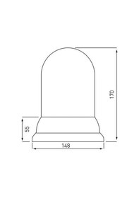 Resim Tepe Döner Lamba Mıknatıslı Usb 24V Sarı 