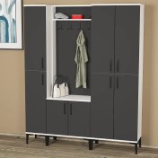 Resim Kalender Dekor Rose-1-3-4 Portmanto Vestiyer Ayakkabılık RS14 