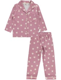 Resim Civil Girls Yıldızlı 2-5 Yaş Pijama Takımı - Pembe - Gül Kurusu / 2-3 Yaş 