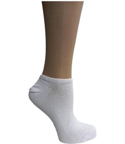 Resim ERKEK SNEAKER ÇORABI-BEYAZ Beyaz 